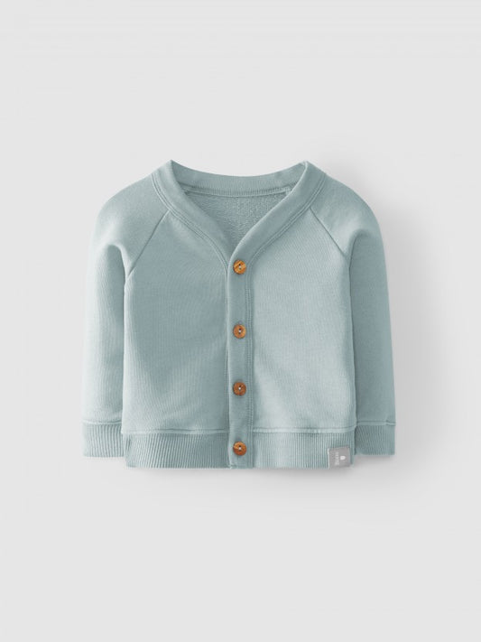 SNUG V-neck jacket in organic cotton