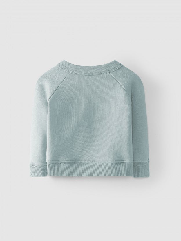 SNUG V-neck jacket in organic cotton
