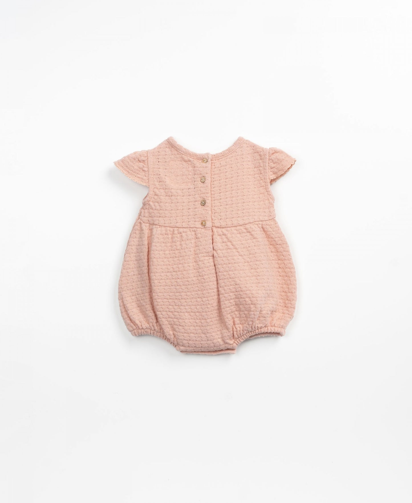 Play up Jersey-stitch jumpsuit with back opening
