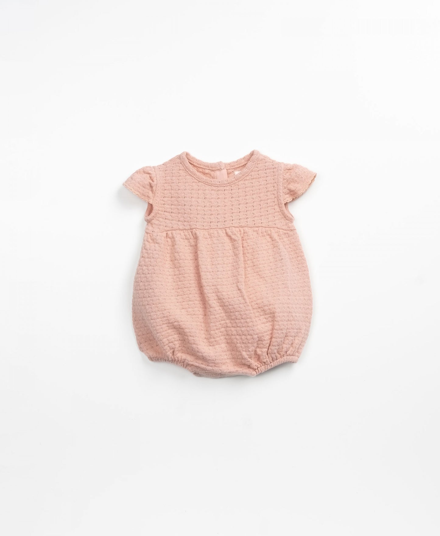 Play up Jersey-stitch jumpsuit with back opening