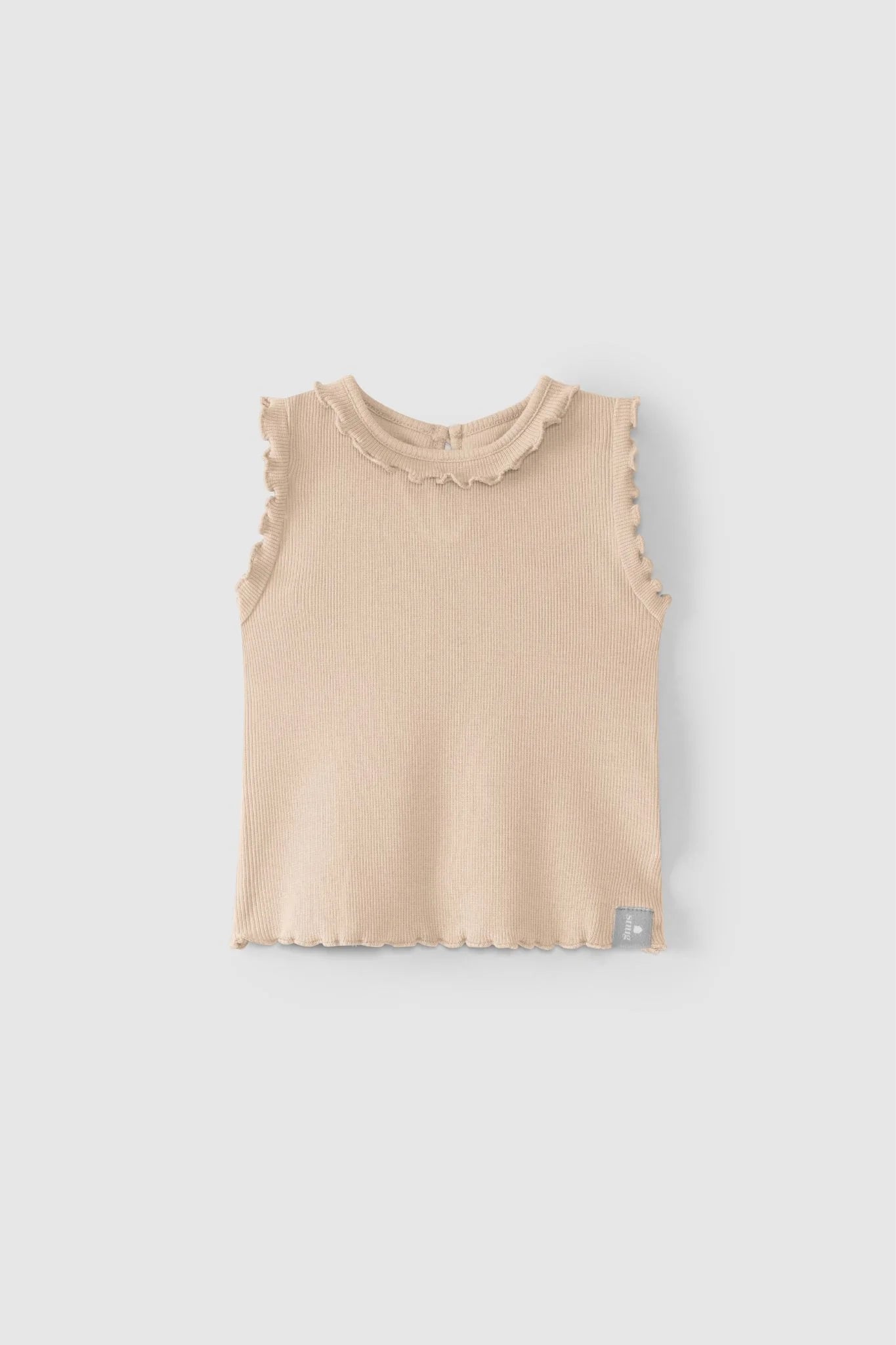 Snug Blush Ruffle Ribbed Tank