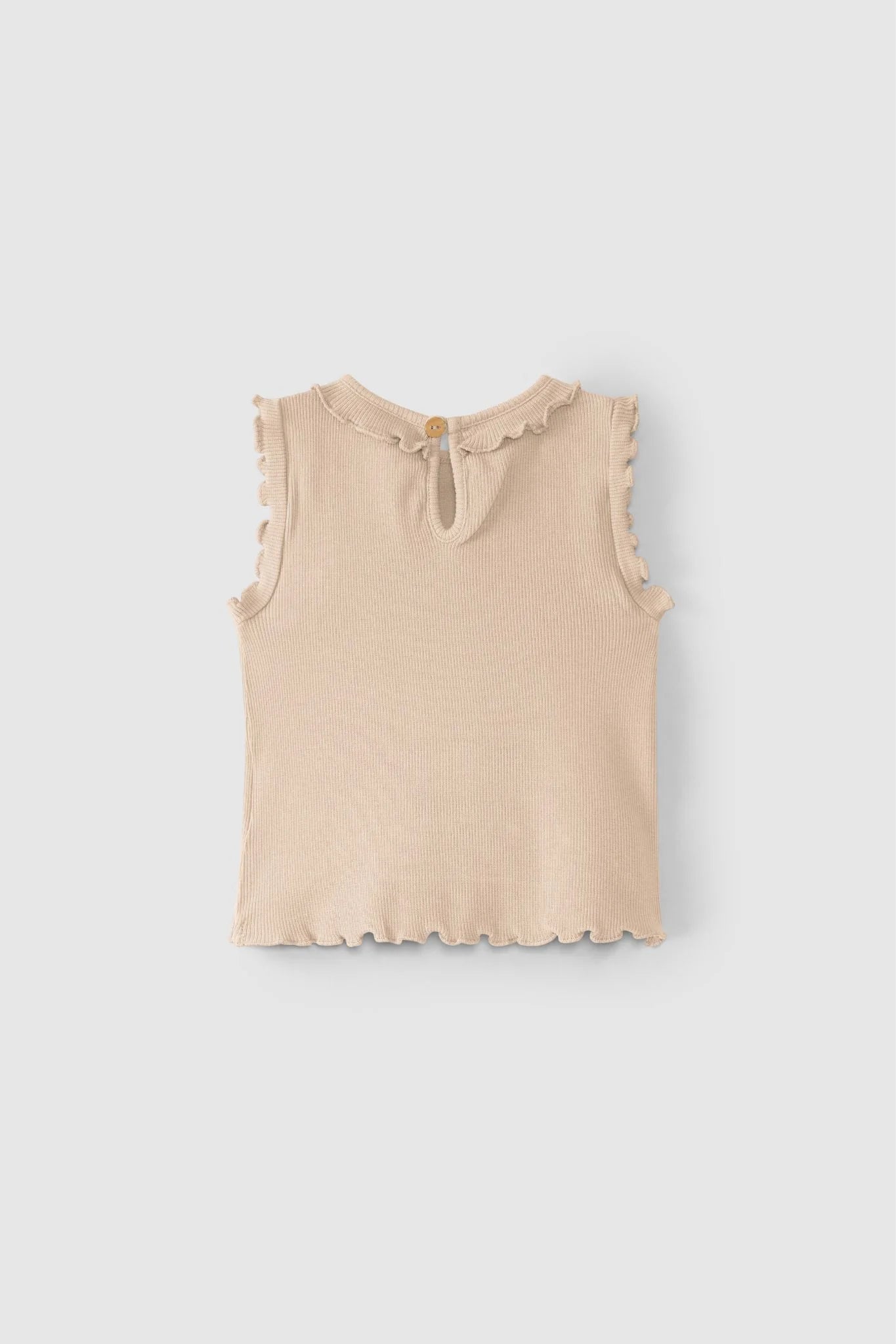 Snug Blush Ruffle Ribbed Tank