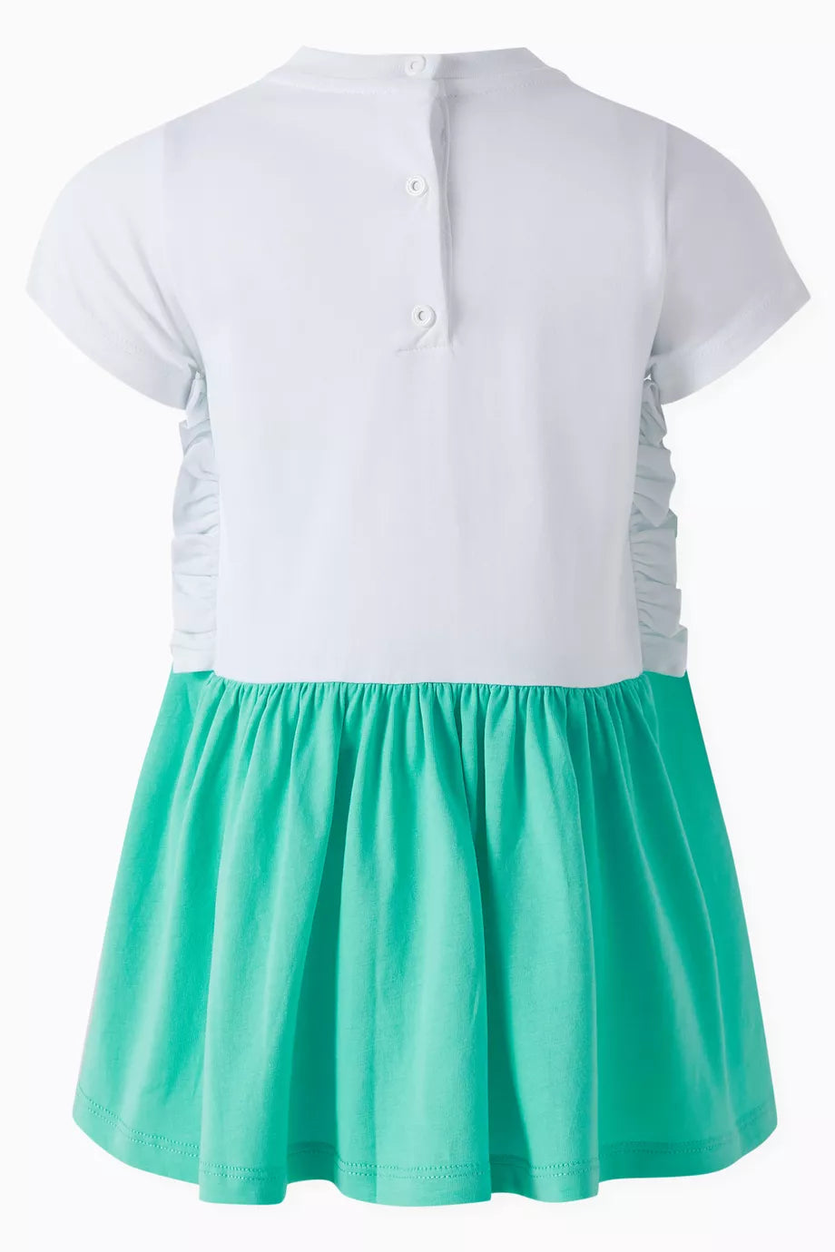 NEW!!  Balmain  Follow Colour-block Logo Dress in Jersey