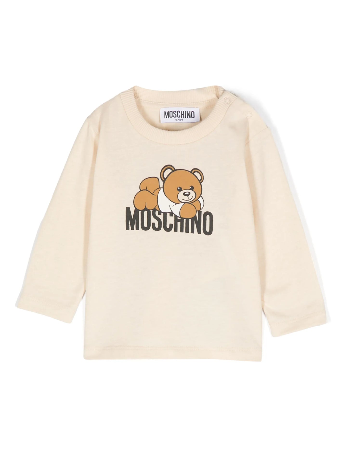 NEW!! Moschino Kids Teddy Bear-Print Cotton T-Shirt