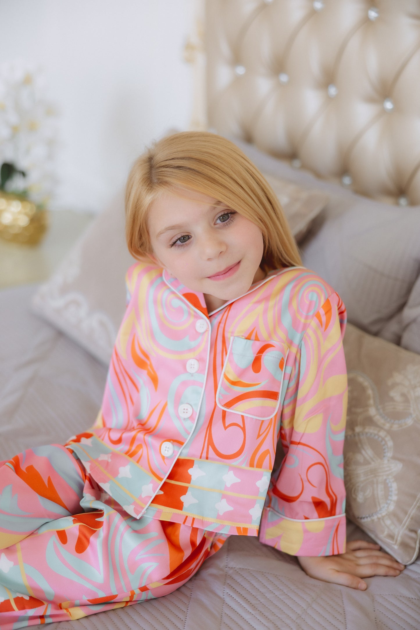 Tina Mur Multi-Color Pijama set