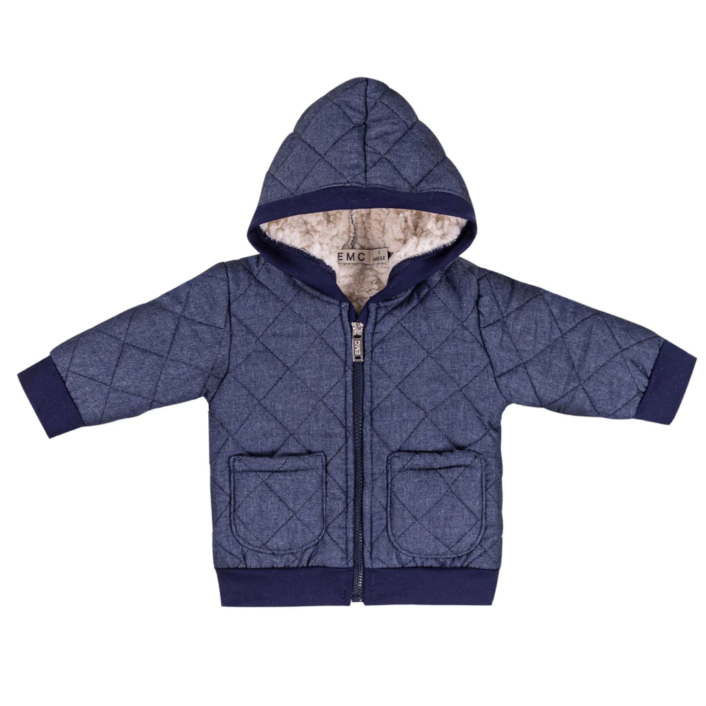 Teddy on sale jacket blue