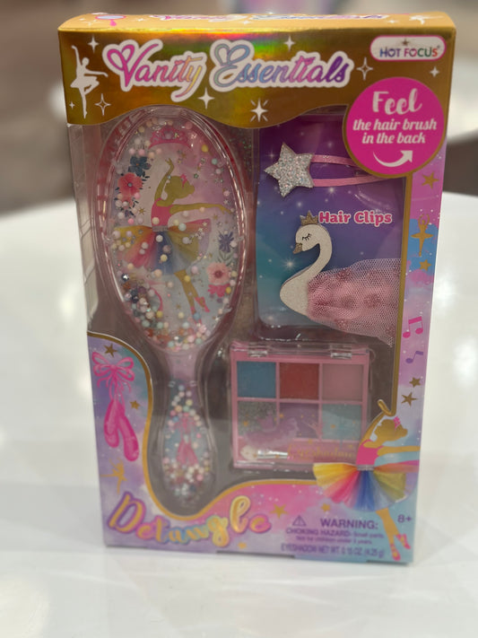 Vanity Essentials/hairbrush set