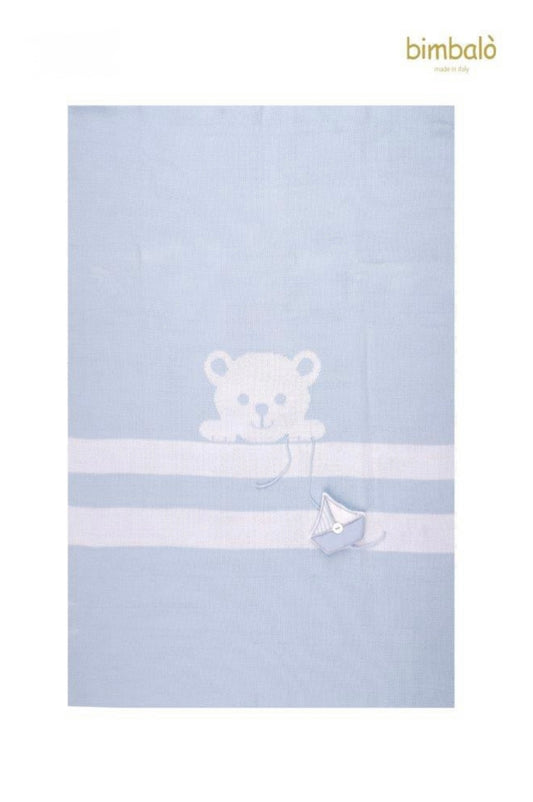 Bimbalo Baby boys Blue Blanket