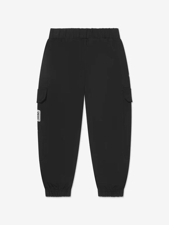 MOSCHINO Boys Cargo Joggers in Black