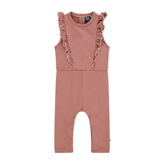BabyFace - Baby Girl Coverall – Redwood