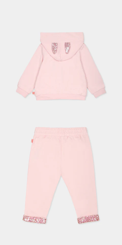 Billieblush Pink sweatshirt&sweatpants set