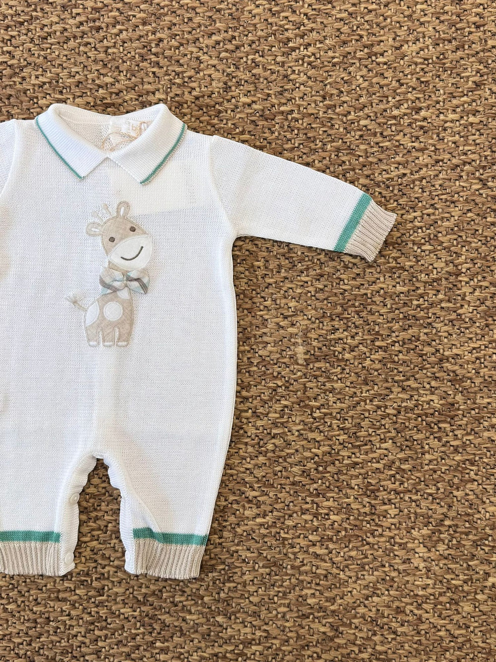 Bimbalo Little Giraffe Knit Romper
