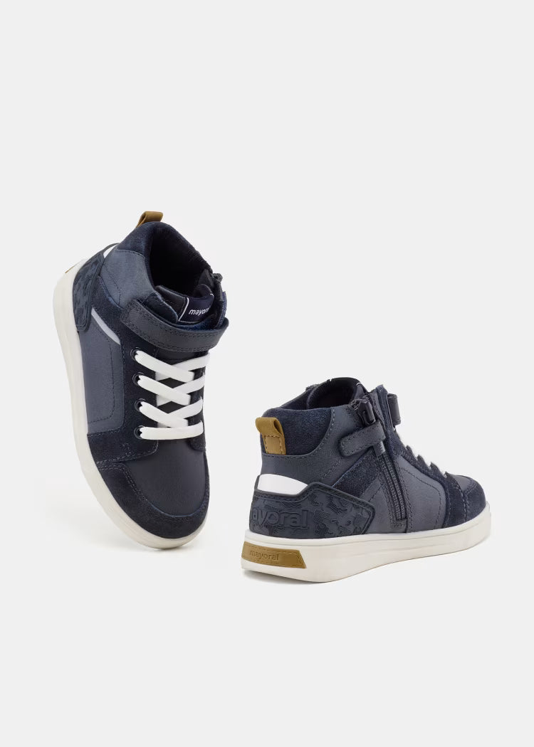 Mayoral - Boy High-Top Sneakers - Navy