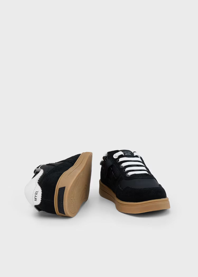 Mayoral - Boy High-Top Sneakers — Black