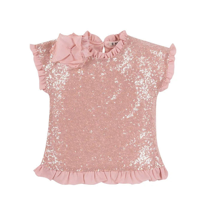 EMC Peach Sequin Set