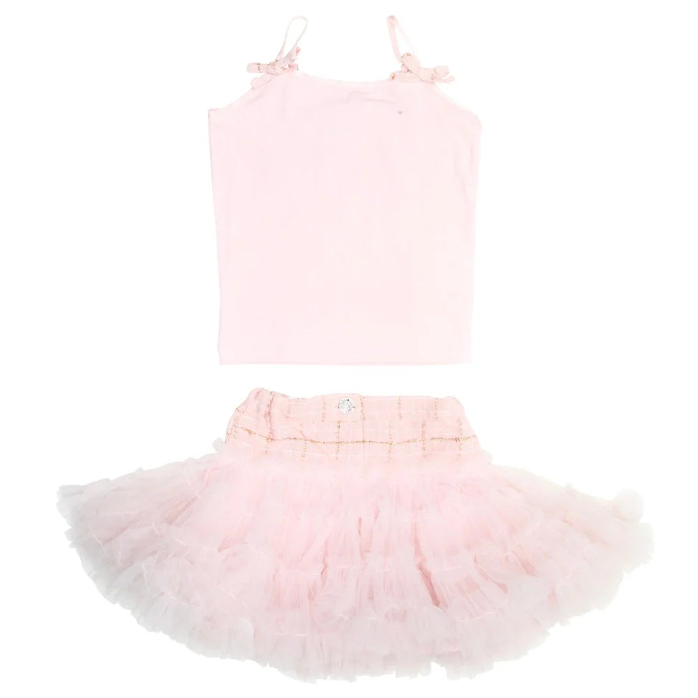 Coco Tweed Pink Set