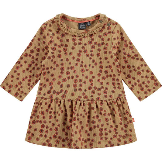 Babyface - Long-Sleeve Flower Print Dress