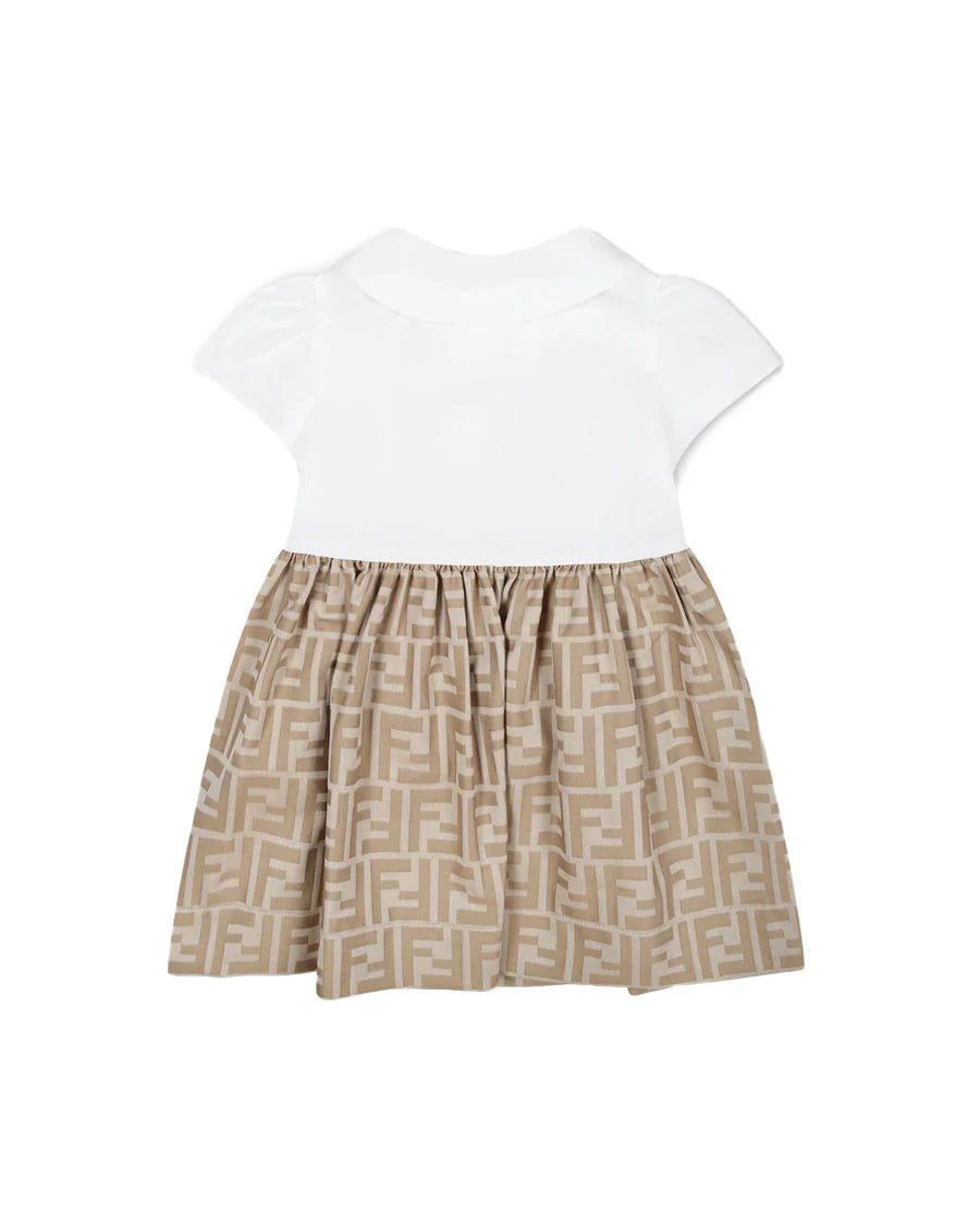 NEW! FENDI Multicolor Button Down Dress