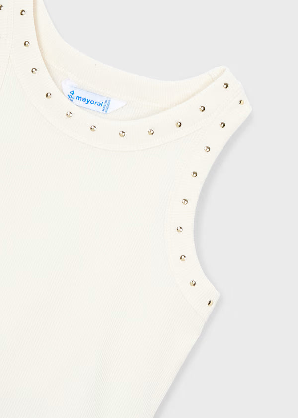 Mayoral 3021 White Top 3y