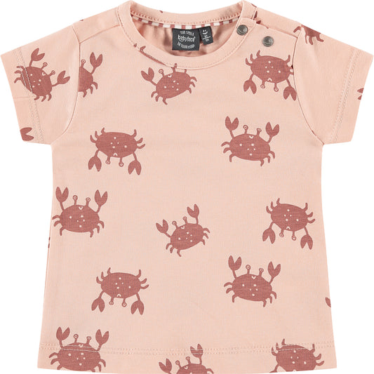 Babyface - Crab Printed Short Sleeve T-Shirt
