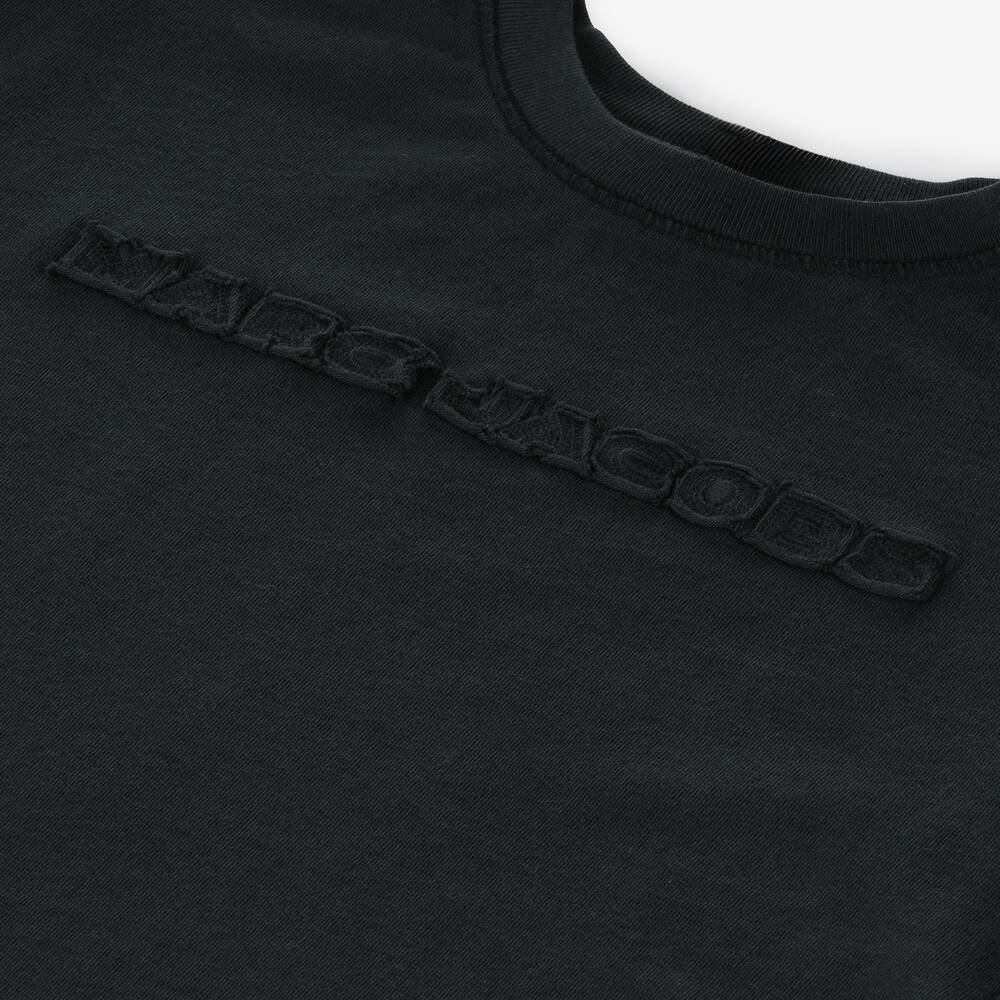 MARC JACOBS Black Organic Cotton T-Shirt