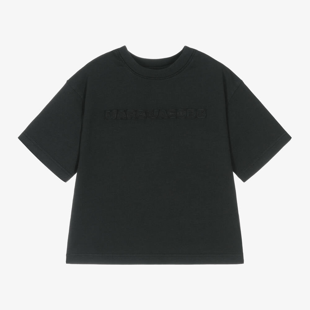 MARC JACOBS Black Organic Cotton T-Shirt