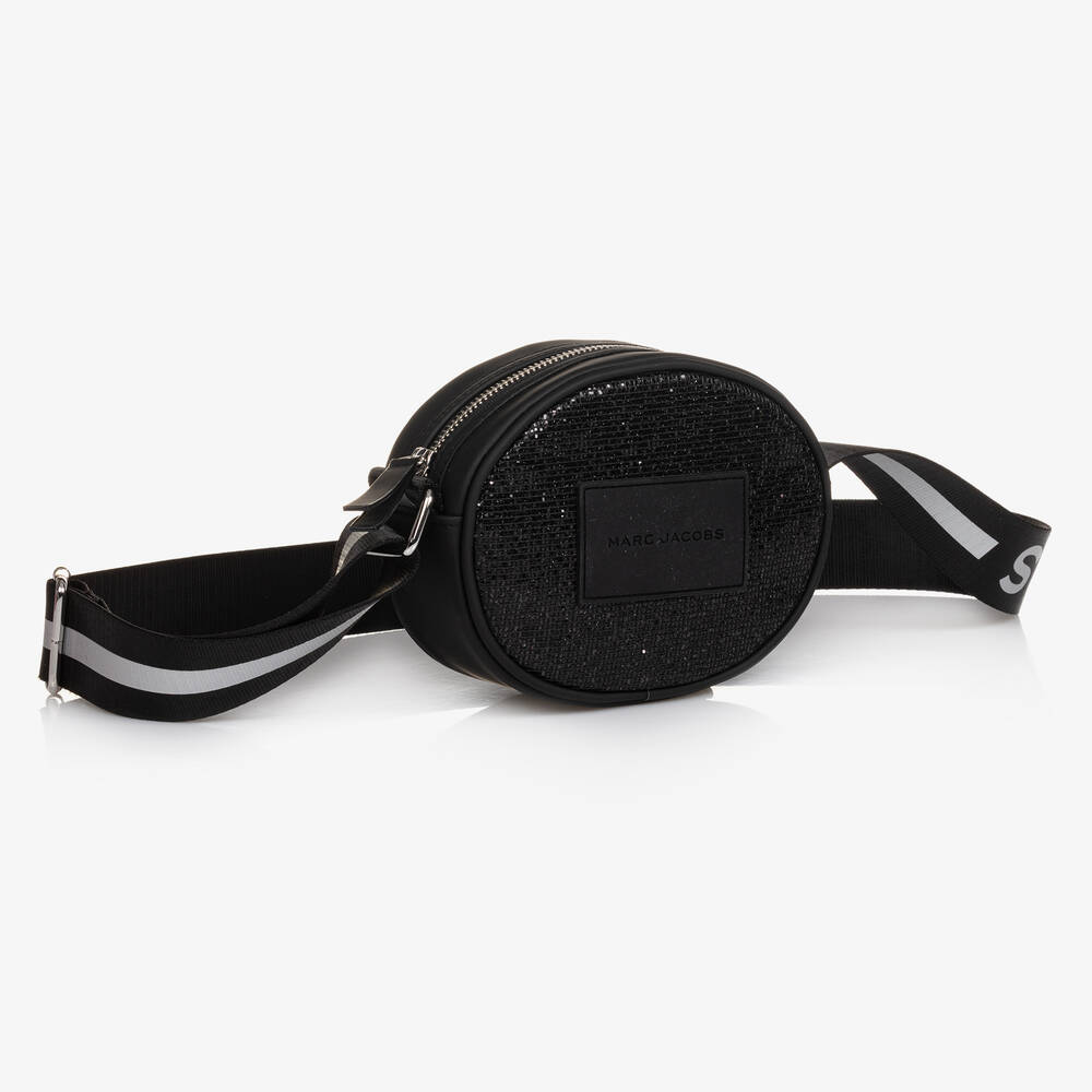 MARC JACOBS Girls Black Diamanté Bag