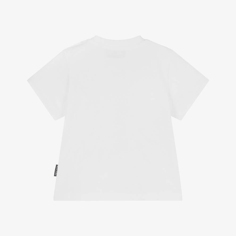 NEW! Moschino White Teddy Bear T-Shirt