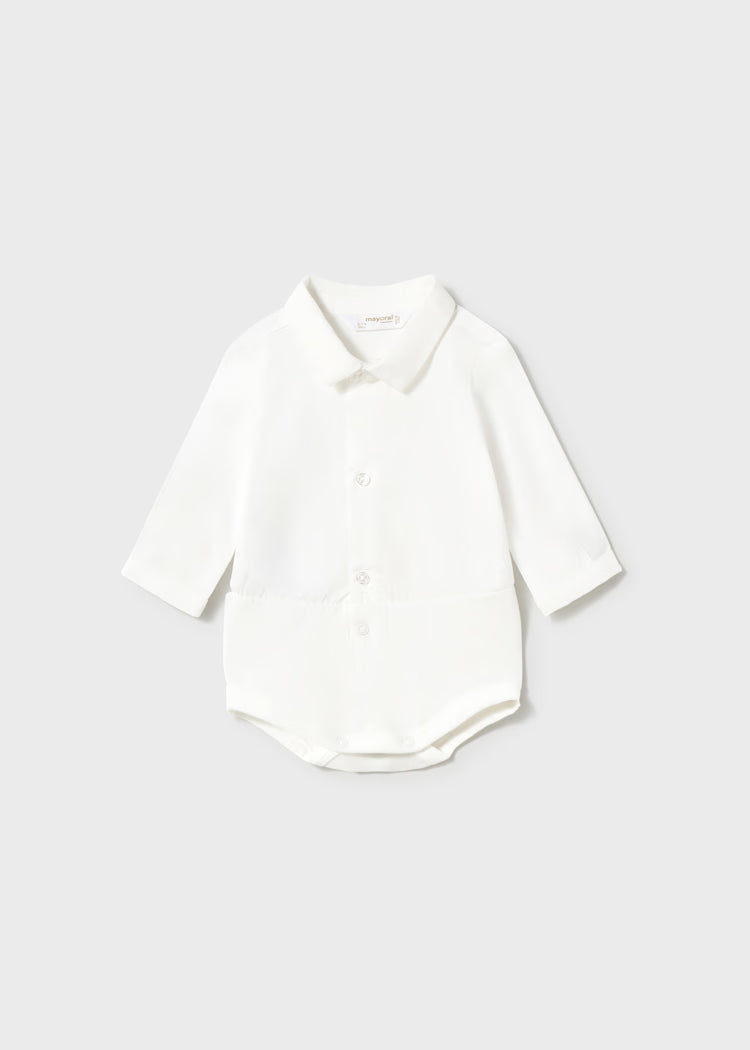 Mayoral - Newborn Boy 3-Piece Set - Frosted Almond