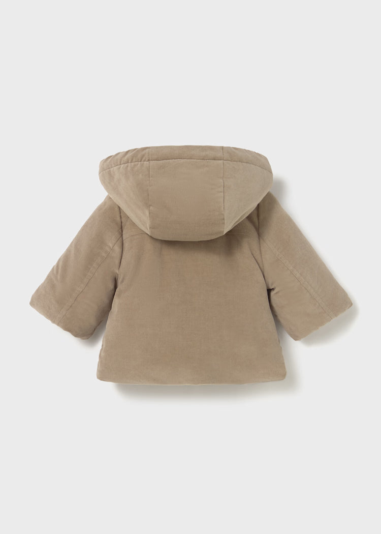Mayoral - Newborn Boy Duffle Coat - Frosted Almond