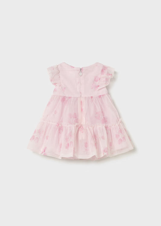 Mayoral - Newborn Girl Tulle Dress