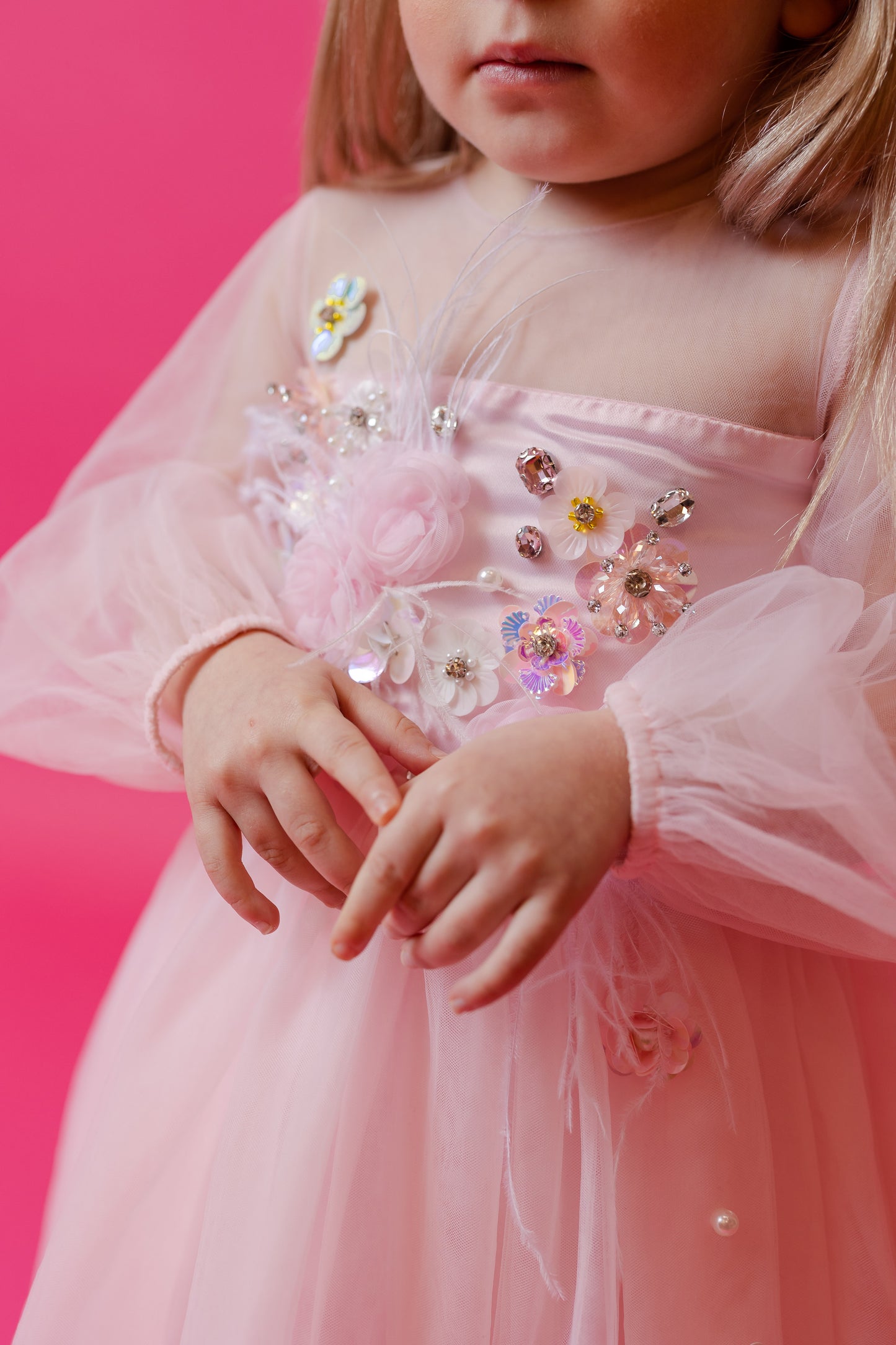Tina Mur pink Floral dress