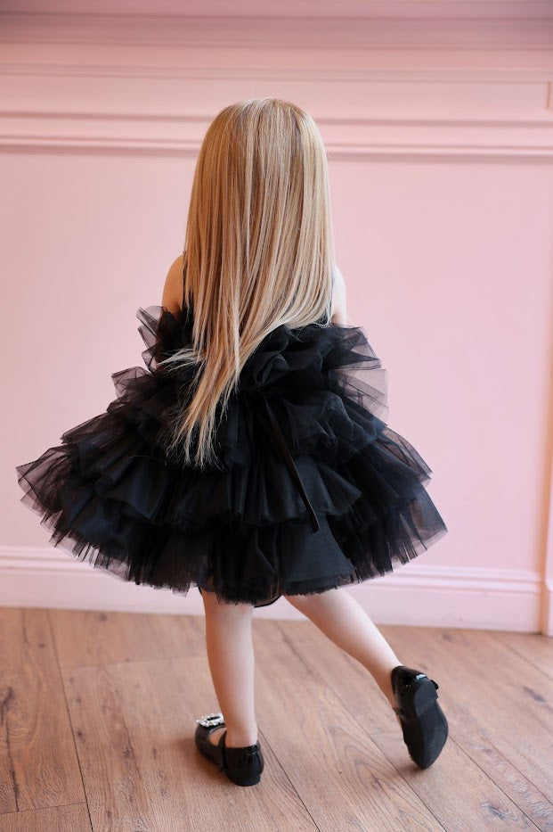 Monika Mo Black Dress