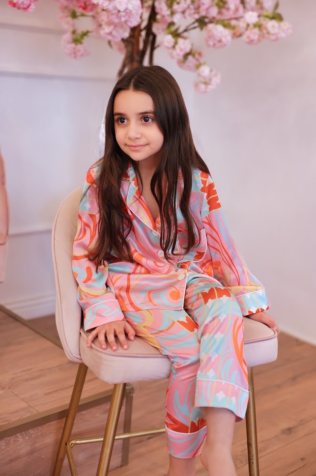 Tina Mur Multi-Color Pijama set