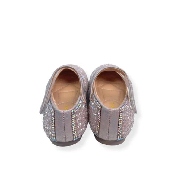 NEW!    DOE A DEAR  Bead Stone Flat Shoes - Pink