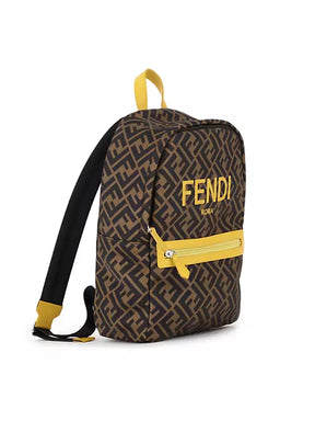 Fendi Kid's FF-Logo Backpack