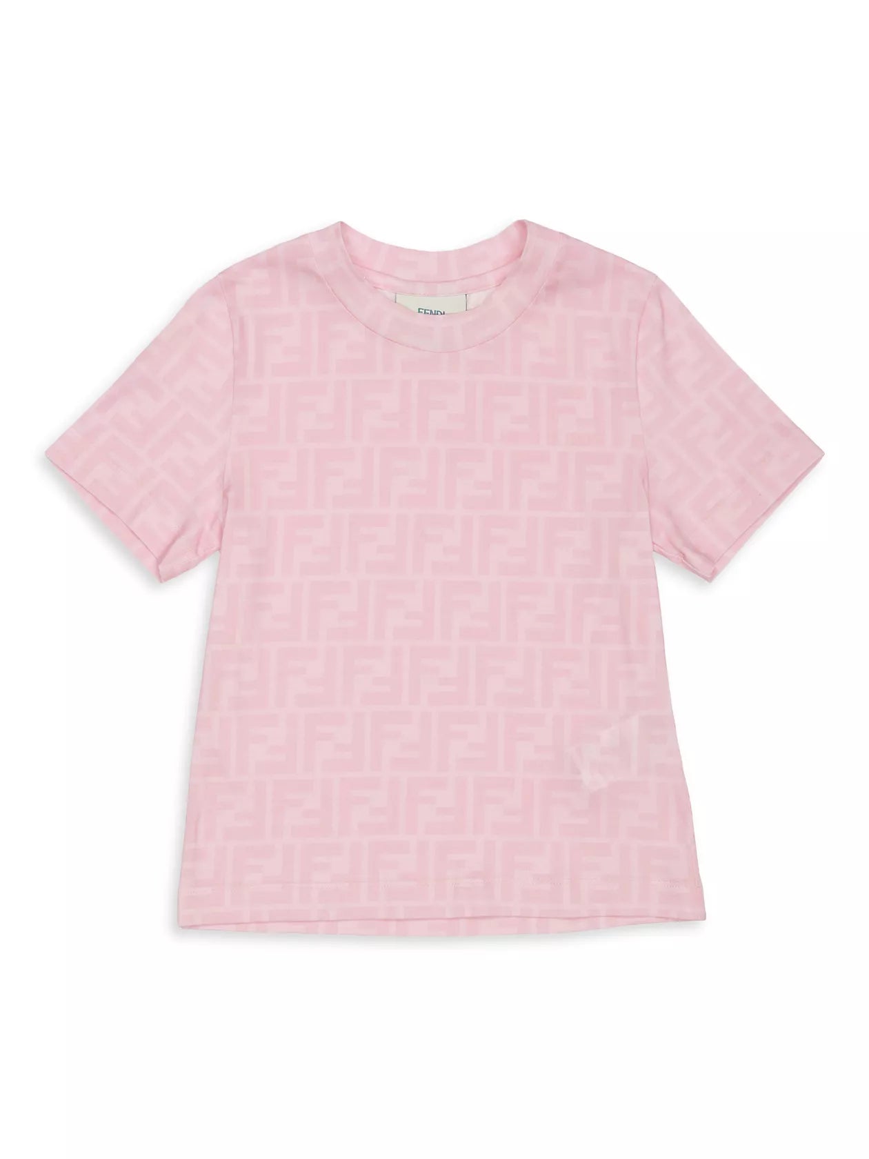 Fendi  Girl's FF Print T-Shirt