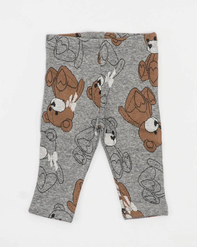 EMC Teddy Bear Mini Dress with Leggings