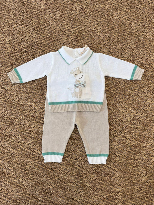 Bimbalo Cotton Giraffe logo set