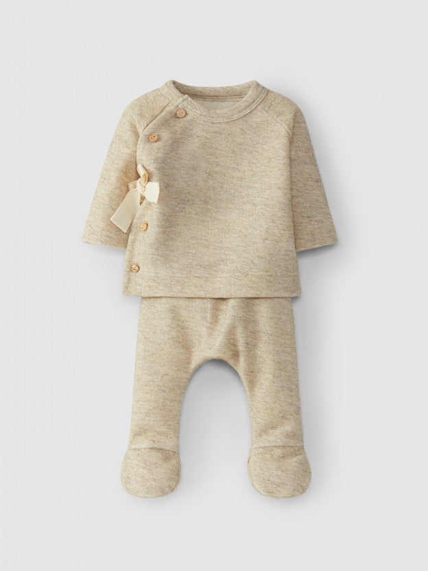 SNUG Two-piece set in plush with wool
