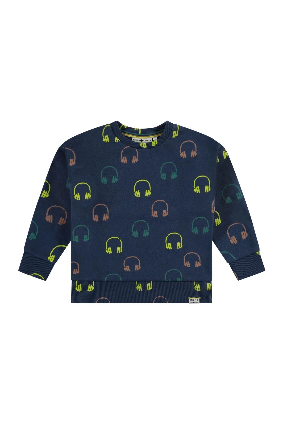 BabyFace  Blue Headphone sweatshirt