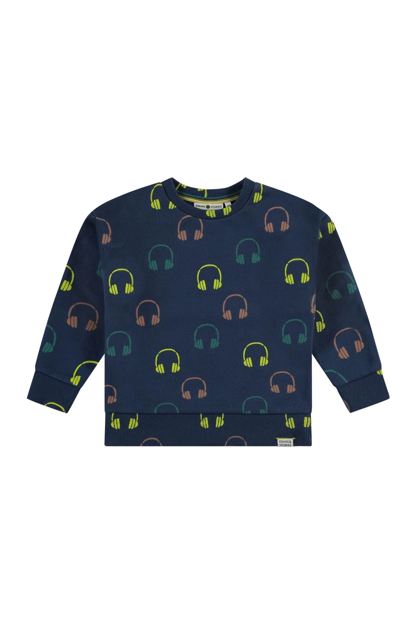 BabyFace  Blue Headphone sweatshirt