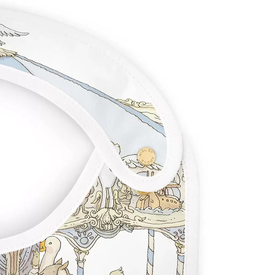 Atelier Choux - Bib - Carousel Blue