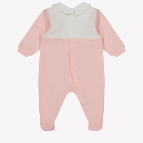 NEW!! Moschino Baby Pink Teddy bear Playsuit