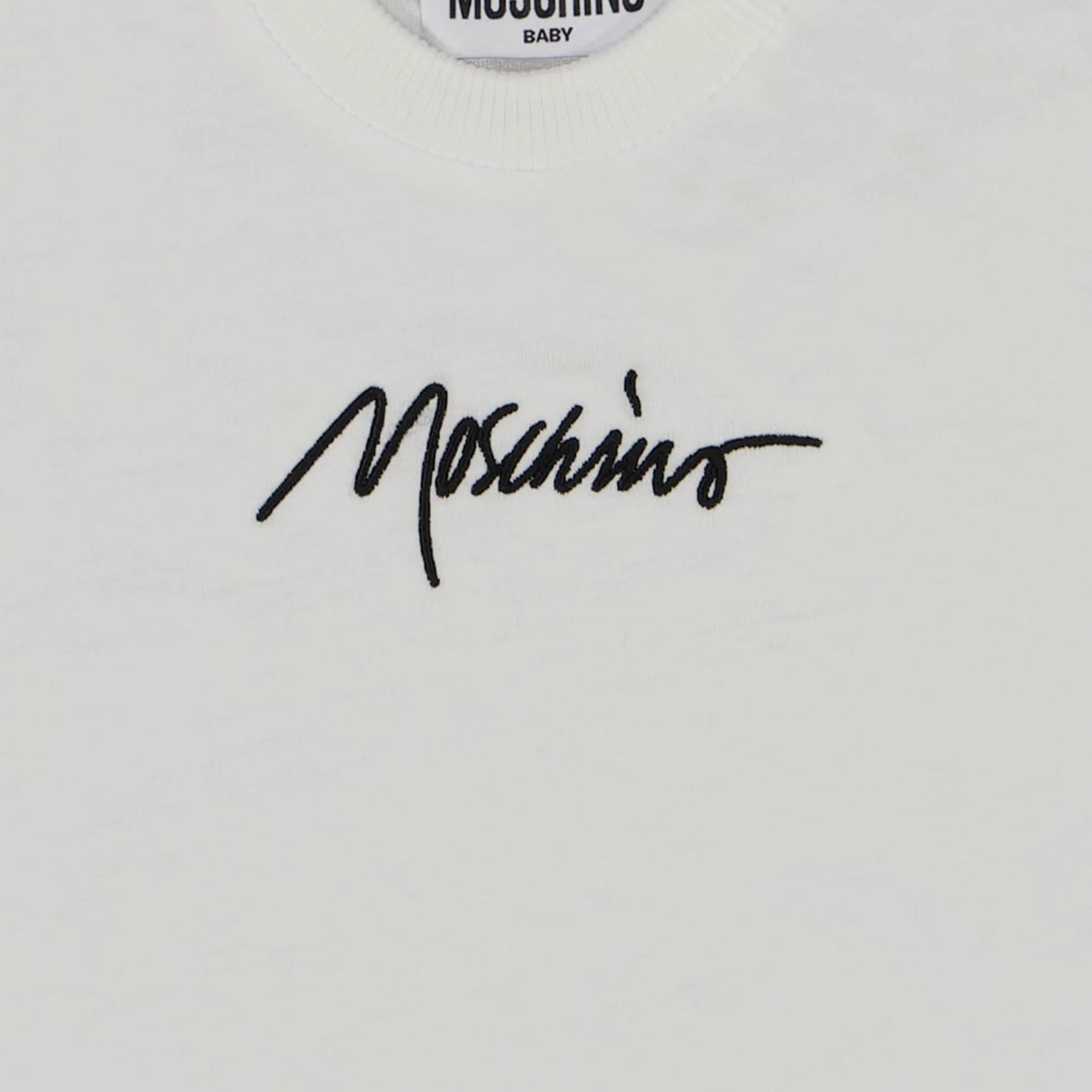 NEW!! Moschino Baby White Logo T-shirt