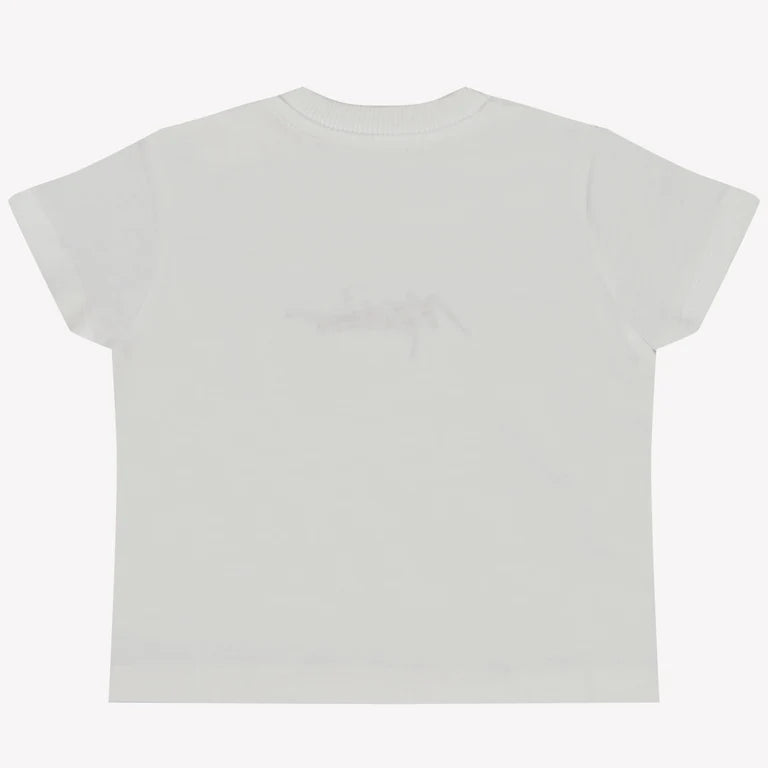 NEW!! Moschino Baby White Logo T-shirt