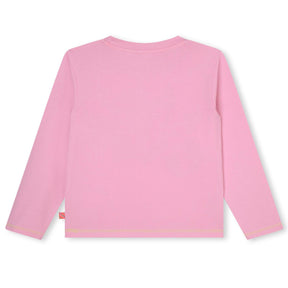 NEW!    Billieblush Long Sleeved Graphic T-shirt Pink