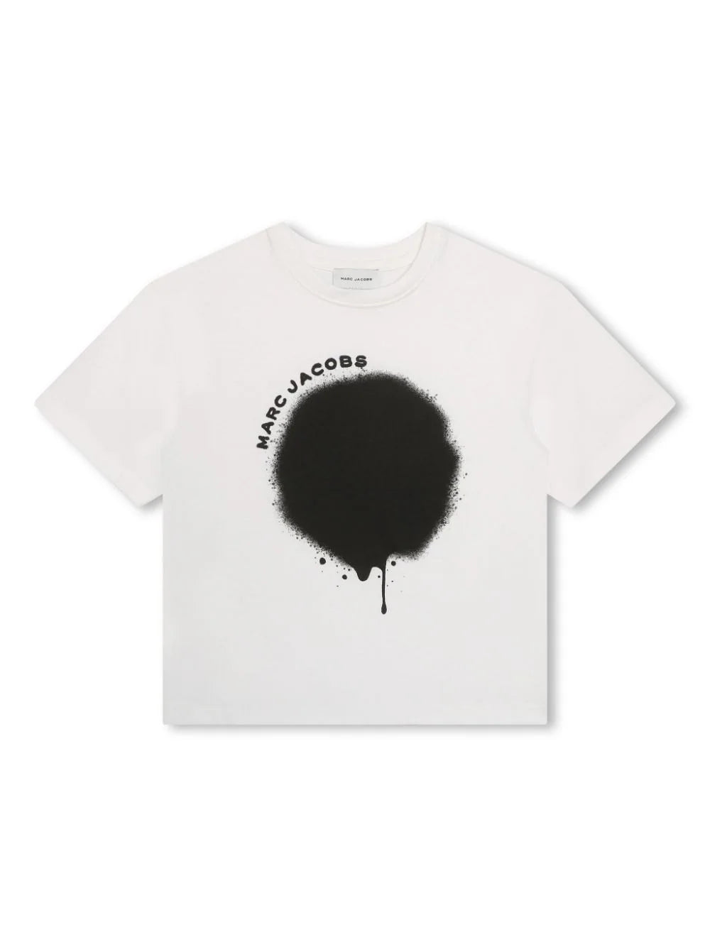 Marc Jacobs Kids logo ink-print cotton T-shirt