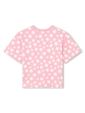 Marc Jacobs Kids Pink cotton T-shirt