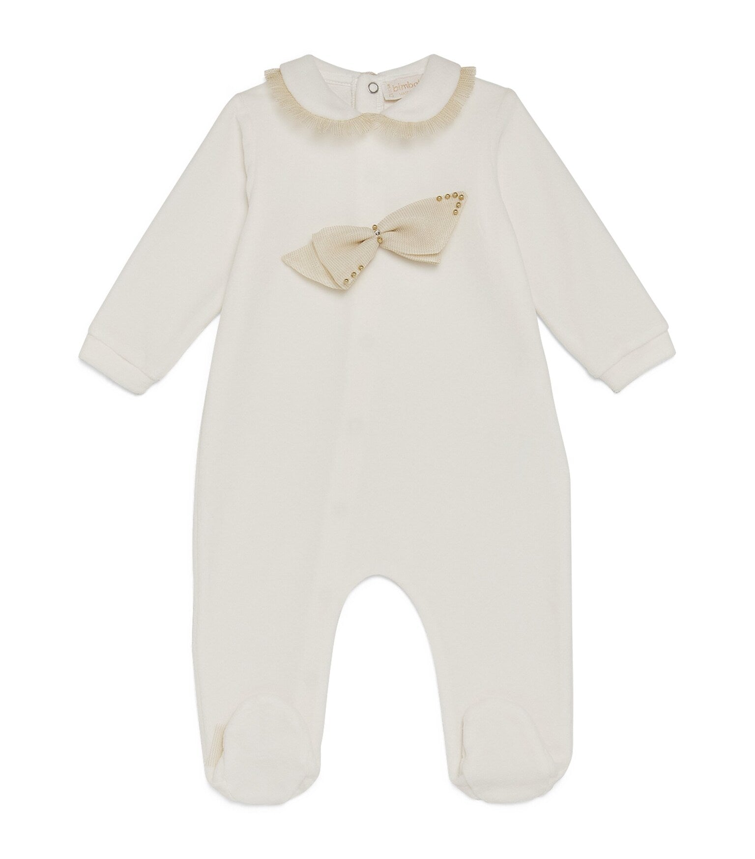 Bimbalo Bow-Detail All-In-One Romper